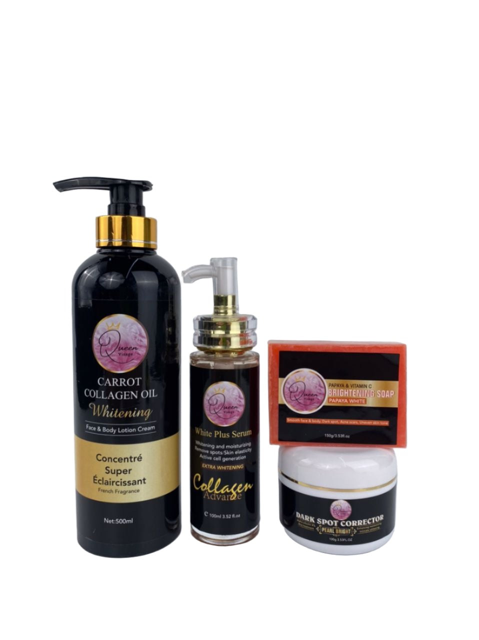 Carrot Collagen Oil, White Plus Serum, Dark Spot Corrector